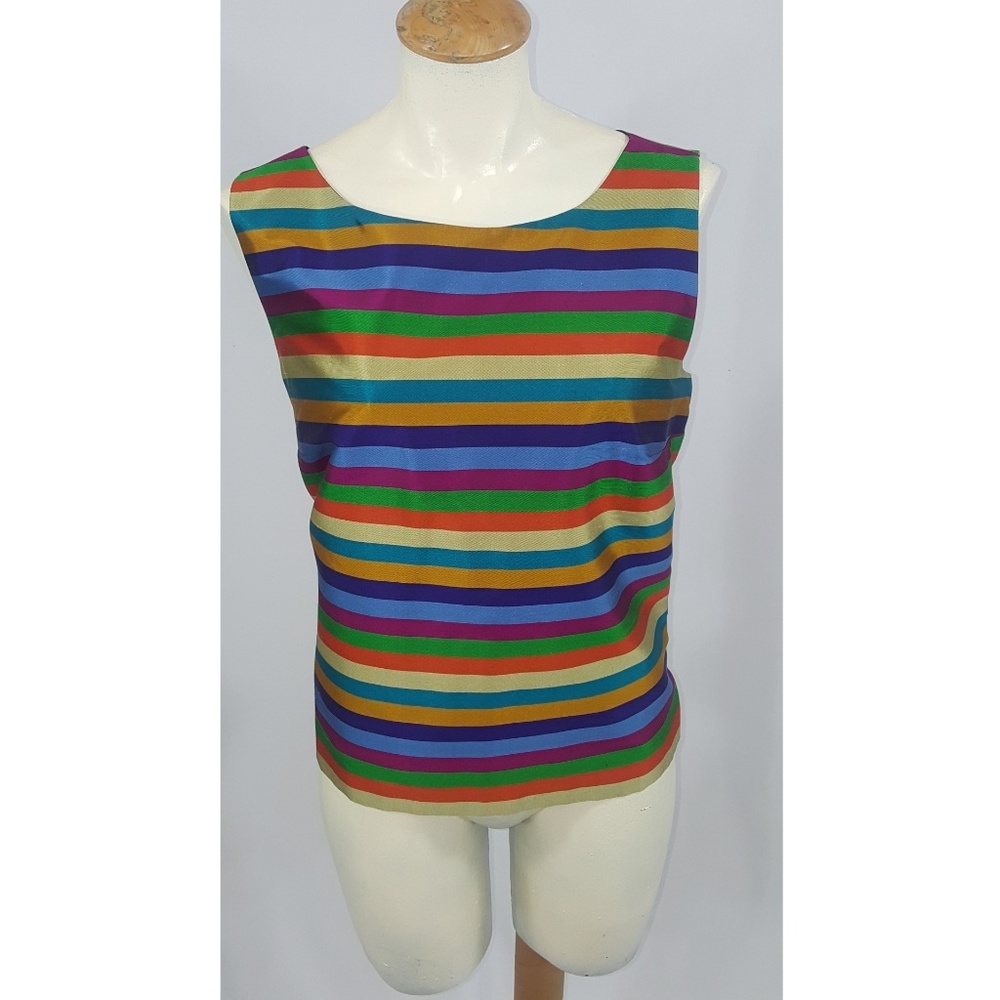 Talbots Sleeveless (Shell) Silk - image 1